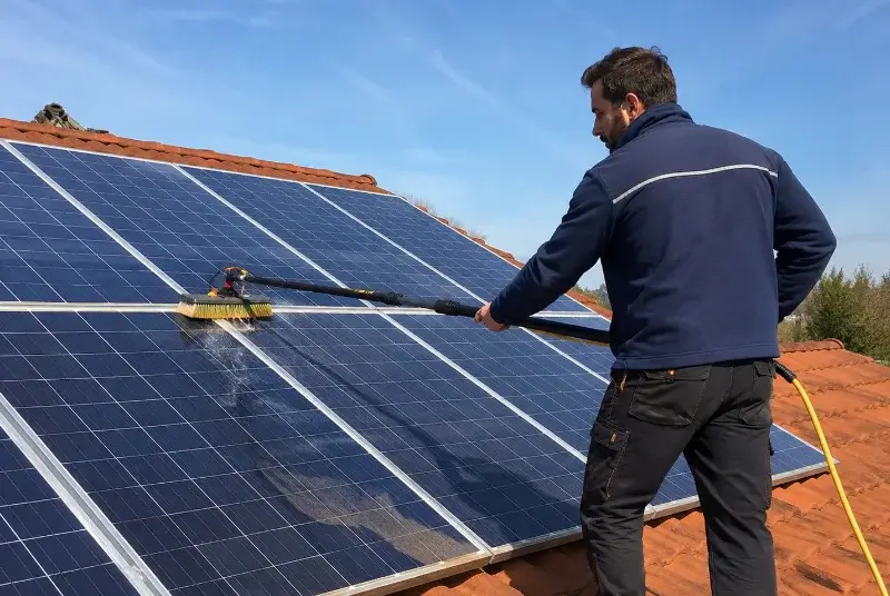 Nettoyage et entretien de panneaux solaires à Carcen-Ponson